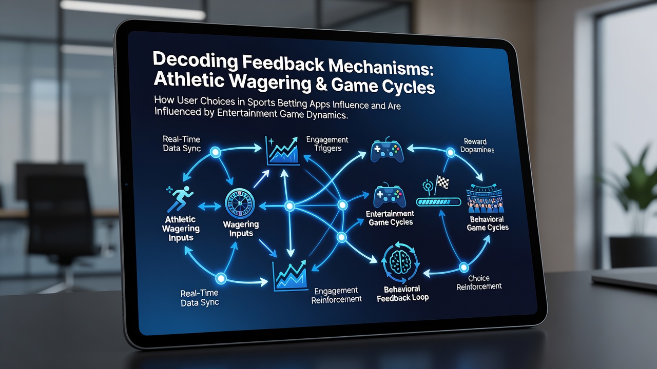 Visualisierung von Datenströmen und Feedback-Schleifen in einer App für Sportwetten und Unterhaltungsspiele