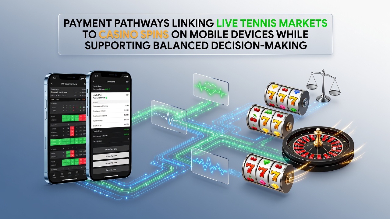 Mobile Zahlungswege verbinden Tennis-Wetten mit Casino-Spielen