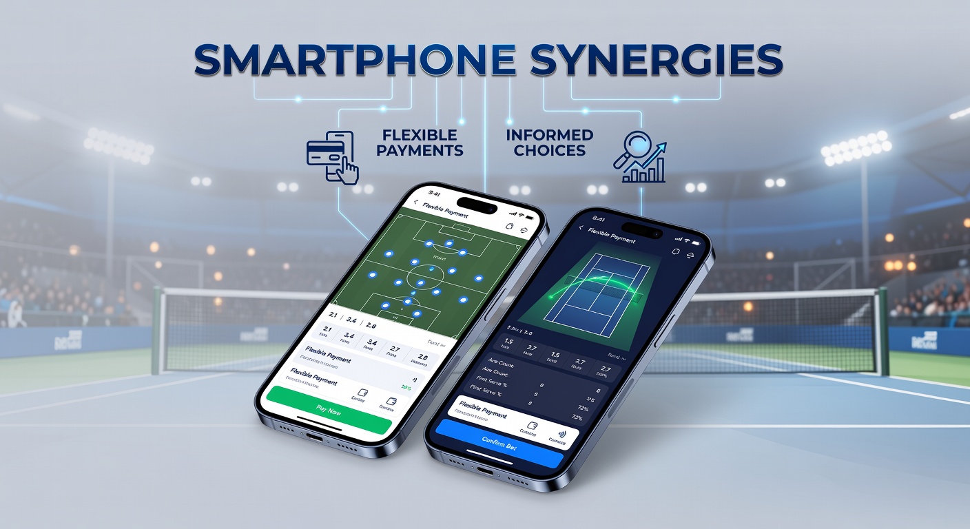 Smartphone-Nutzung bei Live-Wetten für Fußball und Tennis mit flexiblen Zahlungsoptionen